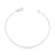 Pulseira de Prata Singapura Fio 020