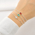 Pulseira Oval Vermelho Atacadista Prata - Silver Crown