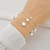 Pulseira 4 Bolinhas 7mm de Prata na internet