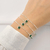 Pulseira 3 Ponto de Luz Pendurados Verde Mista na internet