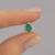 Conjunto Ponto de Luz Gota Verde Cravejado de Prata - SILVER CROWN - O Maior Atacado Prata 925 do Brasil.