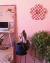 Espelho Flor - Rosa - comprar online