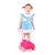 Carrinho de Encaixar Mipuxa Rosa Baby Land Ref. 3078 na internet