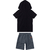 Conjunto Manga Curta Menino 4 ao 8 Carinhoso Ref. 89015 - comprar online