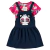 Conjunto Infantil Menina Body e Salopete Malwee Ref. 97943