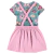 Conjunto Infantil Menina Body e Salopete Malwee Ref. 97943 - loja online