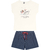Pijama Manga Curta Feminino Algodão Malwee Ref. 120750 na internet