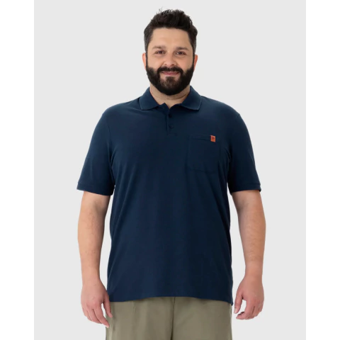 Camisa Polo Piquet Masculina Plus Malwee Ref. 123769 - comprar online