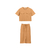 Conjunto Blusa e Saia Moletinho Linho Marialicia Ref. 183522 - loja online