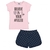 Conjunto Infantil Menina Pulla Bulla Selfie Ref. 37826