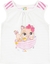 Conjunto Bebê Menina Short Gatinho Pulla Bulla Ref. 38118