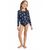 Camiseta Infantil Meninas Proteção UV Quimby 4/8 Ref. 29411 - Roger's Store | Roupas para todas as idades
