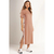 Vestido Midi Meia Malha Penteada Marialicia Ref. 183665 - comprar online