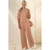 Calça Feminina Canelada Linho Malialícia Ref. 183761 - comprar online