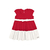 Vestido Malha Waffle Manga Curta Infantil Alakazoo Ref 46139 na internet