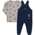 Jardineira e Camiseta Bebê Menino Pulla Bulla Ref. 50174