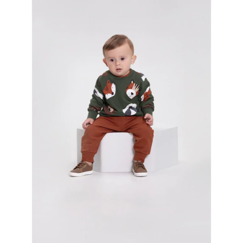 Conjunto Infantil Moletom Menino Alakazoo Ref. 65226 - comprar online