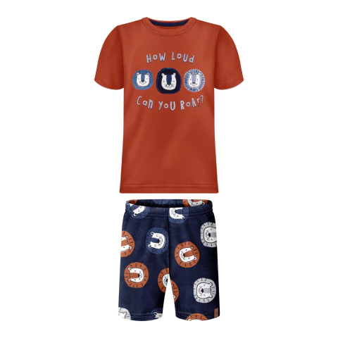 Conjunto Infantil Menino Manga Curta Alakazoo Ref. A0054 - comprar online