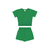 Conjunto Menina Blusa e Short Alakazoo Ref. 00520 - comprar online