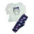 Conjunto Manga longa Laço Pulla Bulla Ref. 32523