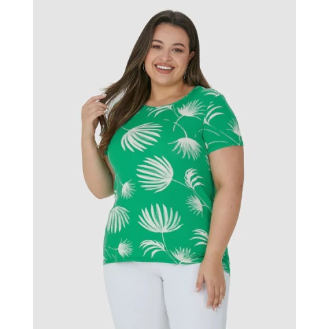 Blusa Feminina Viscolycra Plus Size Malwee Ref. 87856 - loja online
