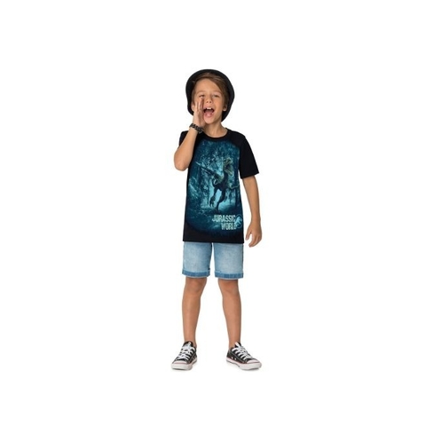 Camiseta Infantil Menino Jurrasic World Malwee Ref. 83219