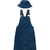 Salopete Jeans Menina Carinhoso 4 a 8 Ref. 89178