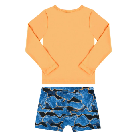 Conjunto Praia Blusa e Sunga Menino Quimby 4/8 Ref. 029486