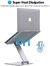 BASE PARA NOTEBOOK METAL LX-22 PLATA Y NEGRO BRACKET NOTEBOOK