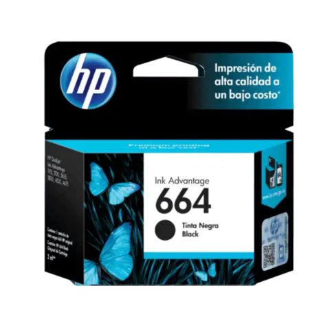 CARTUCHO HP 664 NEGRO ORIGINAL