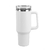 VASO TERMICO ACERO INOXIDABLE SUBLIMABLE (TUMBLER) 40OZ (1.20L) |BLANCO CON MANIJA BLANCA - SEEL COMPUTACIÓN