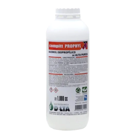 COMPITT ALCOHOL ISOPROPILICO 1000CC DELTA PHXL