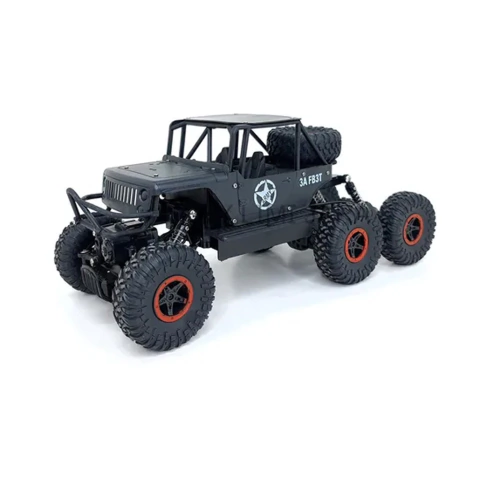 COCHE TODO TERRENO CON CONTROL 6 RUEDAS 2.40GHZ 4X4 OFF ROAD