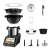 ROBOT DE COCINA EASYCOOK VONNE CELI-ROCO WI-FI/TFT 7/1000 W/400 RECETAS