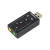 PLACA DE SONIDO USB SEISA 7,1CH BLISTER ST-3052 - comprar online