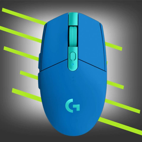 MOUSE USB LOGITECH G305 LIGHTSPEED WIRELESS BLUE