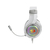 AURICULAR CON MIC REDRAGON GAMER HYLAS H260W-RGB WHITE en internet