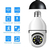 CAMARA IP SEISA LAMPARA LED IPC-ZAS03 360°/WIFI/FULLHD/3W - comprar online