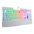 TECLADO USB GAMER REDRAGON YAMA WHITE K550W-RGB