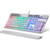 TECLADO USB GAMER REDRAGON YAMA WHITE K550W-RGB - comprar online