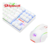 COMBO TECLADO, MOUSE REDRAGON ESSENTIAL K552RGB-BA-W GAMER WHITE - comprar online