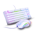 COMBO TECLADO, MOUSE REDRAGON ESSENTIAL K552RGB-BA-W GAMER WHITE
