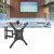SOPORTE TV LCD/LED MOVIL KOLKE KVS-537 17" A 55"