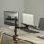 SOPORTE DOBLE BRAZO MONITOR/NOTEBOOK KVS-599 17" A 32"