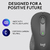 MOUSE USB LOGITECH M650L MANO IZQUIERDA WIRELESS SIGNATURE BLACK BLUETOOTH O USB - SEEL COMPUTACIÓN