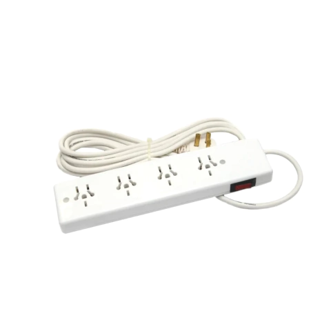 ZAPATILLA 4 TOMAS CON PROTECCION TERM 1,5MTS CABLE