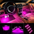 TIRA DE LED RGB AUTO SEISA MJ-12BT CAR ATMOSPHERE 3TIRA 22CM/CONTROL/APP CONTROL LUZ - SEEL COMPUTACIÓN