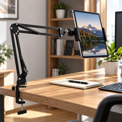 Soporte de Escritorio con Brazo Móvil para Tablet y Celular