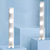 LAMPARA DE BELLEZA MM6918 2 COLUMN/8LAMPARA/48CM/220V/SIN OPCION A SOPORTE - SEEL COMPUTACIÓN