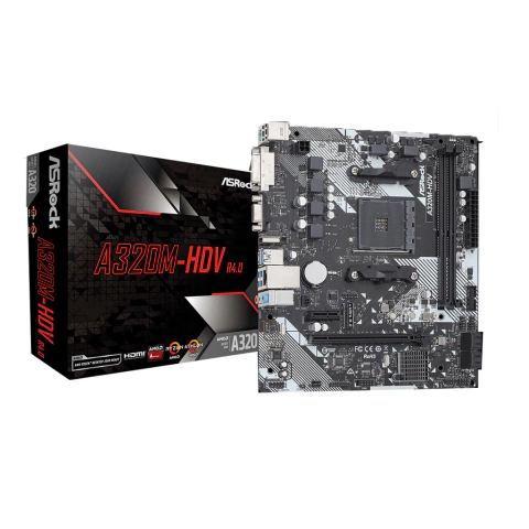 MOTHERBOARD SOCKET AM4 ASROCK A320M-HDV